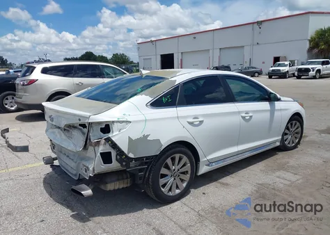 2016 Hyundai Sonata Sport z USA, uszkodzony, nr VIN 5NPE34AF7GH417135